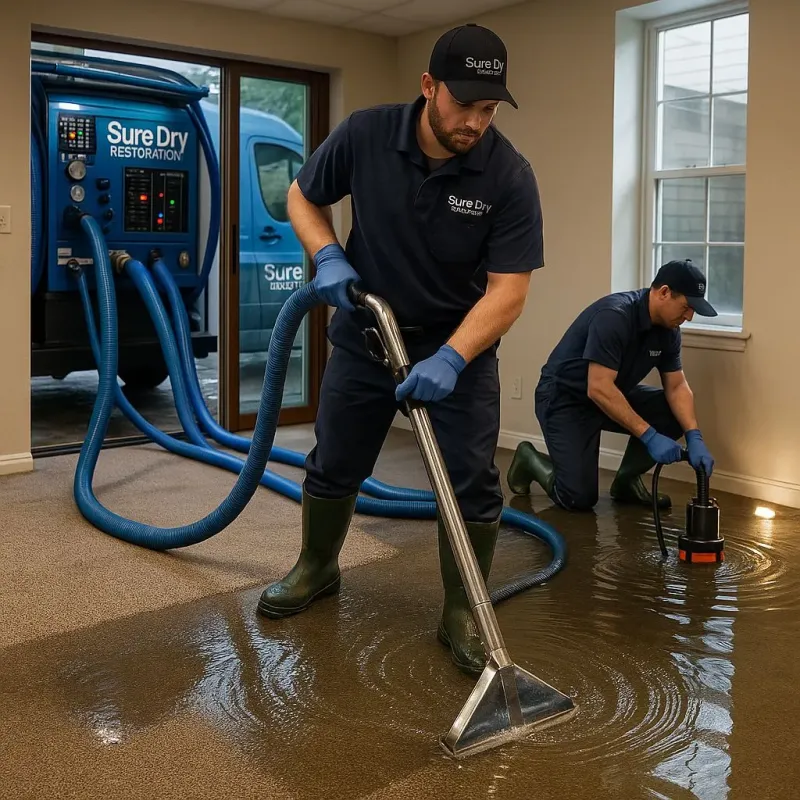 Water Extraction and Removal process in Moosup, CT